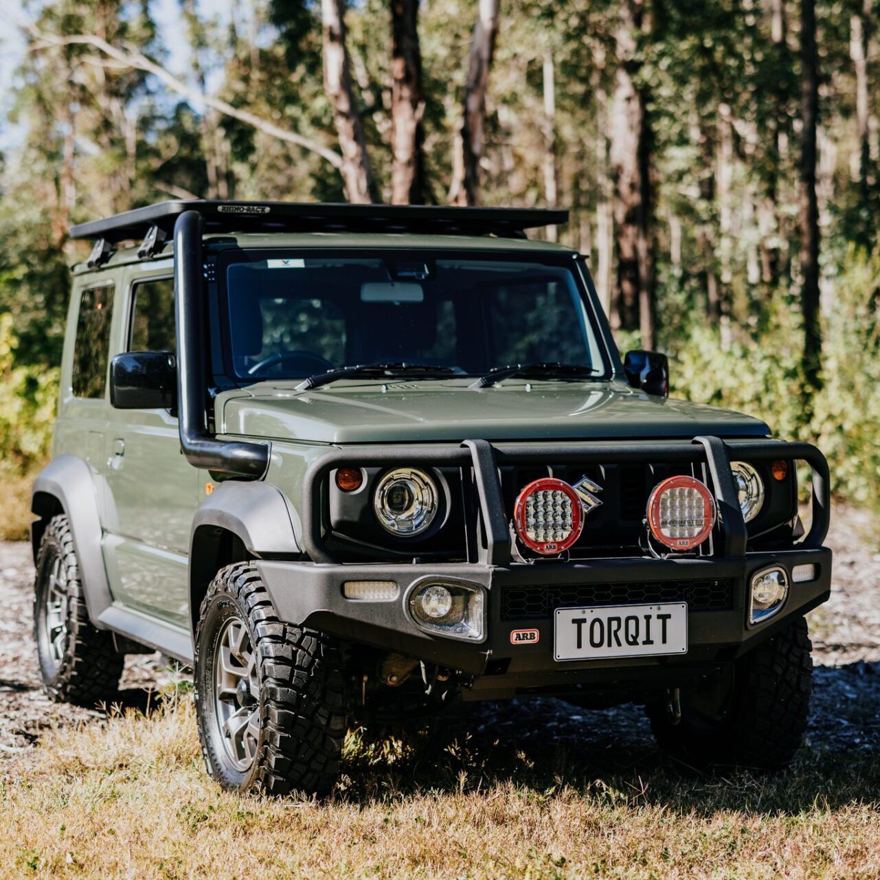 TORQIT 3.5" Stainless Steel Snorkel (Jimny Models 2018-Current XL 5-Door, GLX & Lite 3-Door)