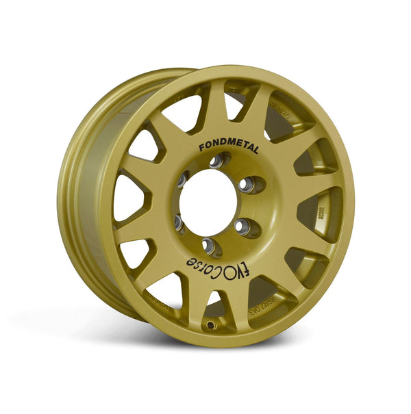 EVO CORSE DakarZero 15x7" Gold Alloy Wheel *ET-14, 5x139.7, CB 108.3