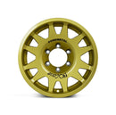 EVO CORSE DakarZero 15x7" Gold Alloy Wheel *ET-14, 5x139.7, CB 108.3 (Jimny Models 2018-Current XL, GLX & Lite)