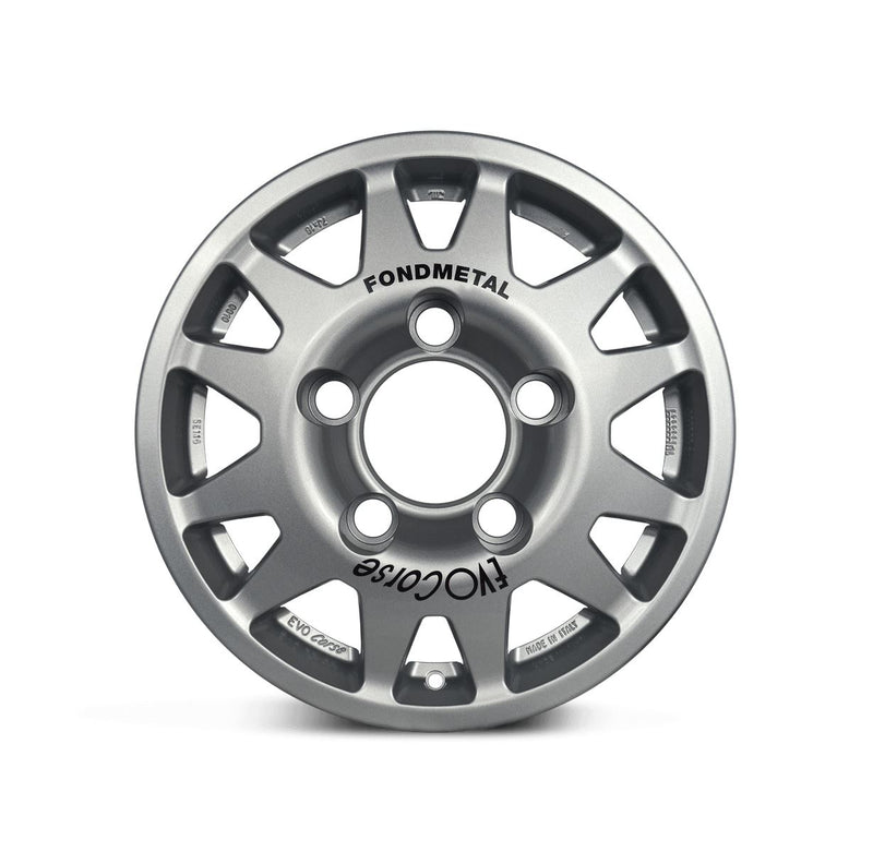 EVO CORSE DakarZero 15x7" Silver Alloy Wheel *ET0, 5x139.7, CB 108.3