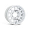EVO CORSE DakarZero 15x7" White Alloy Wheel *ET0, 5x139.7, CB 108.3 (Jimny Models 2018-Current XL, GLX & Lite)