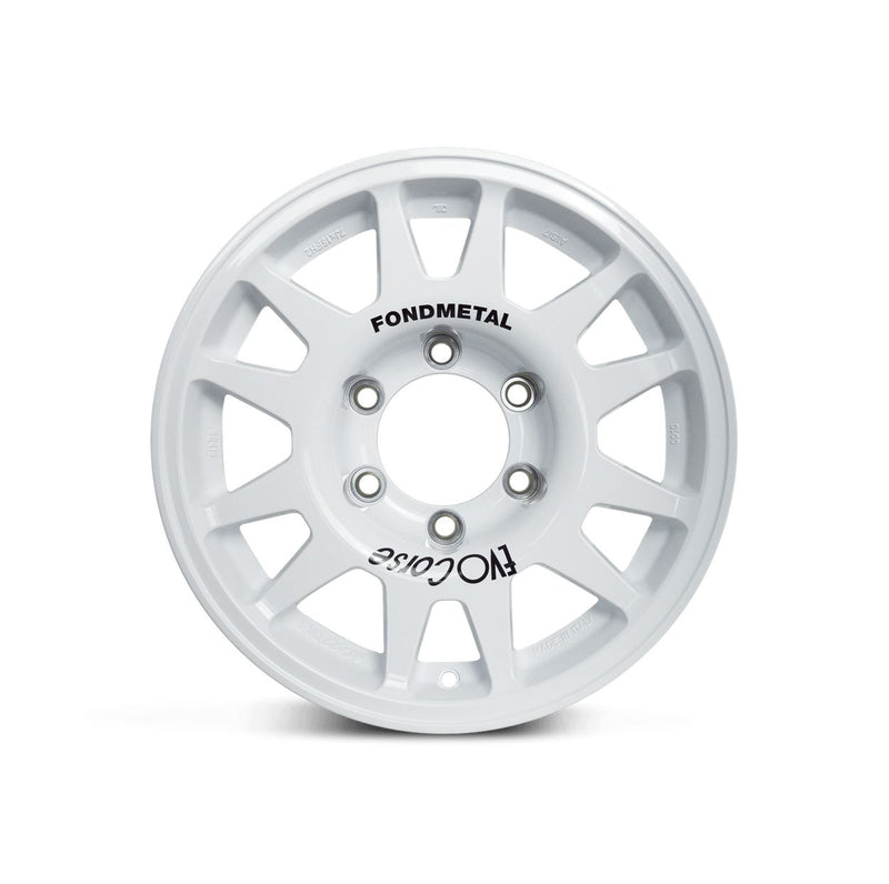EVO CORSE DakarZero 15x7" White Alloy Wheel *ET0, 5x139.7, CB 108.3