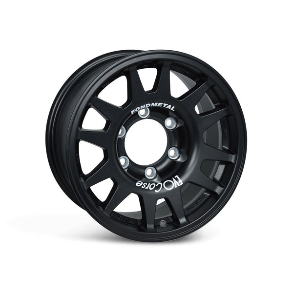 EVO CORSE DakarZero 16x7" Matte Black Alloy Wheel *ET0, 5x139.7, CB 108.3 (Jimny Models 2018-Current XL, GLX & Lite)