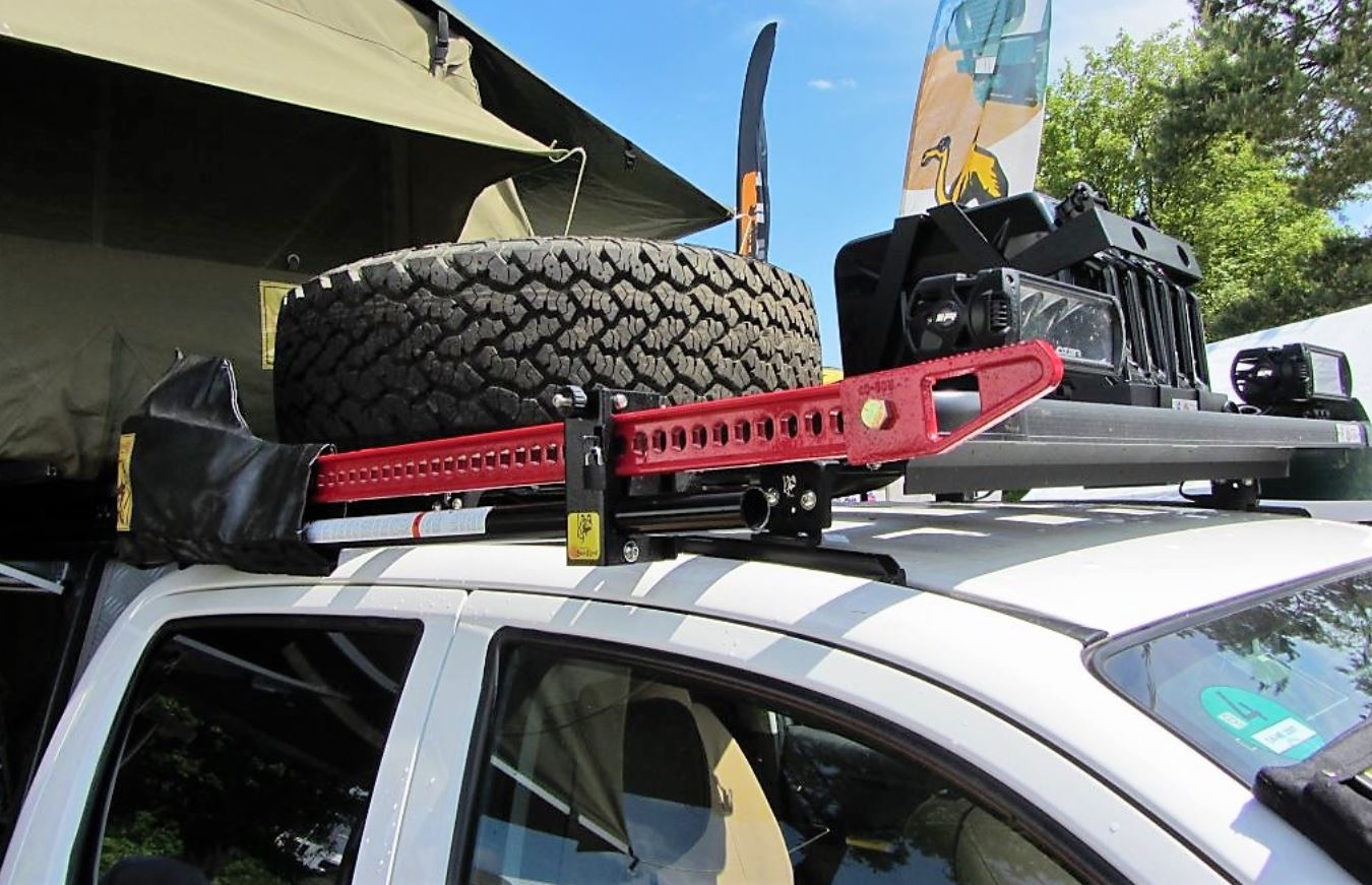 EEZI-AWN K9 Roof Rack Hi-Lift Jack Cradle