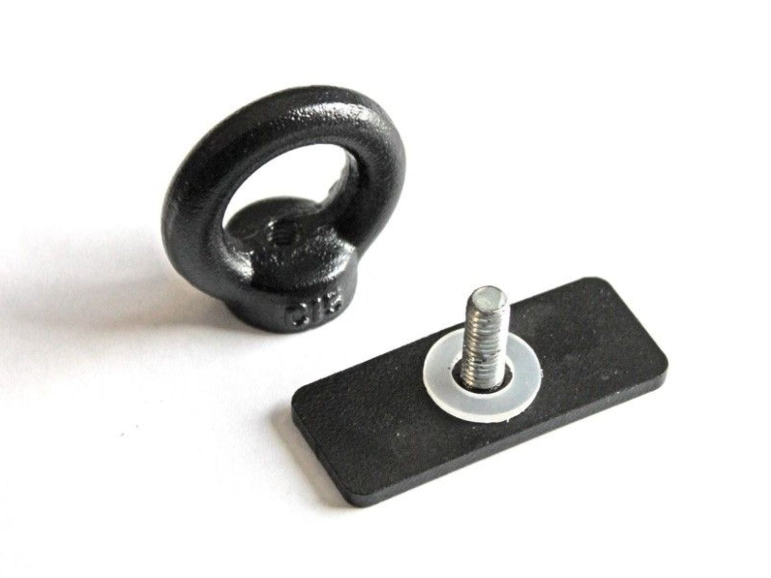 FRONT RUNNER Black Steel Tie Down Rings for Drawer System