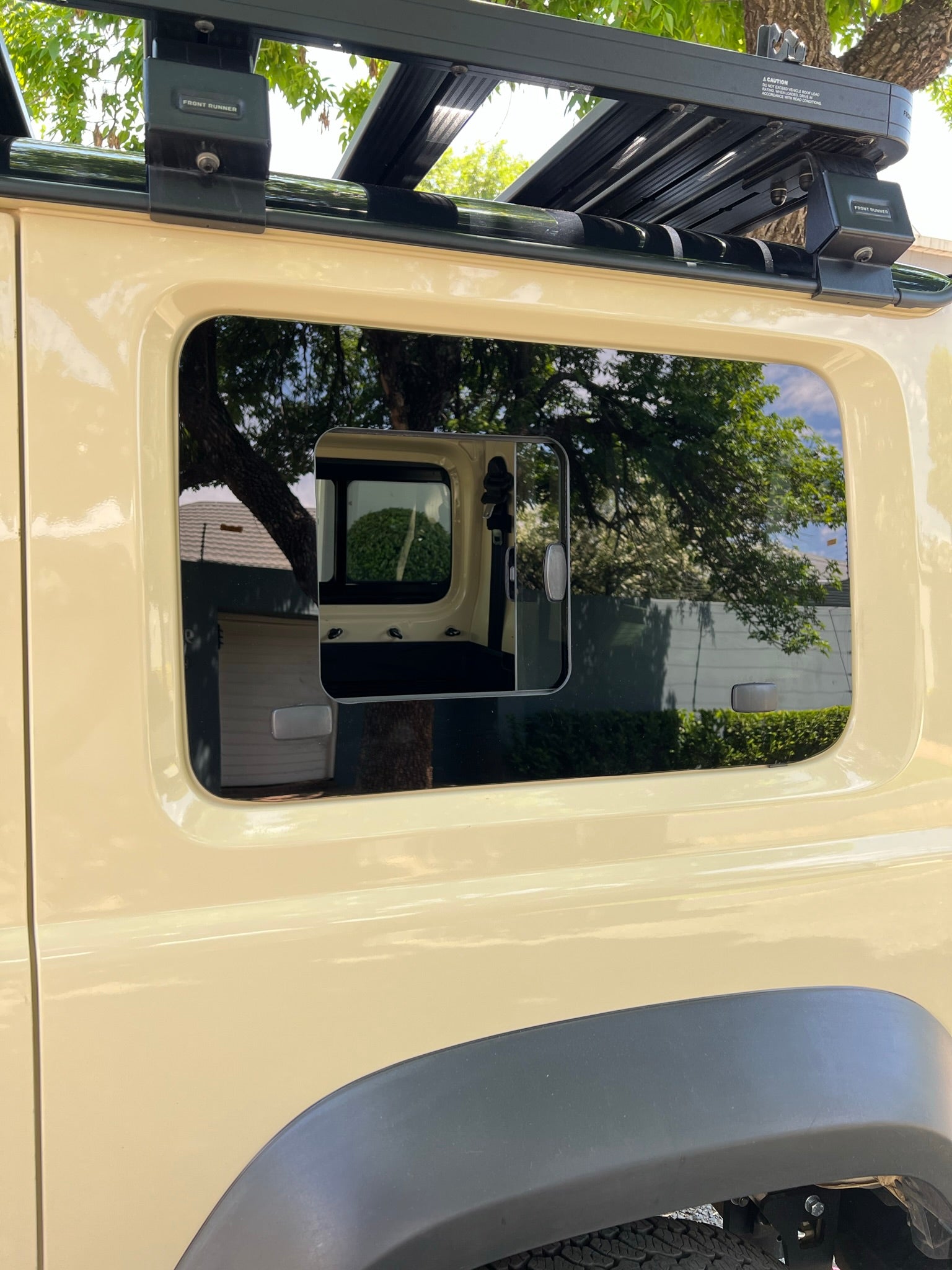 JIMNY WILD Rear Sliding Window Set - Tinted (Jimny Models 2018-Current GLX & Lite 3-Door)