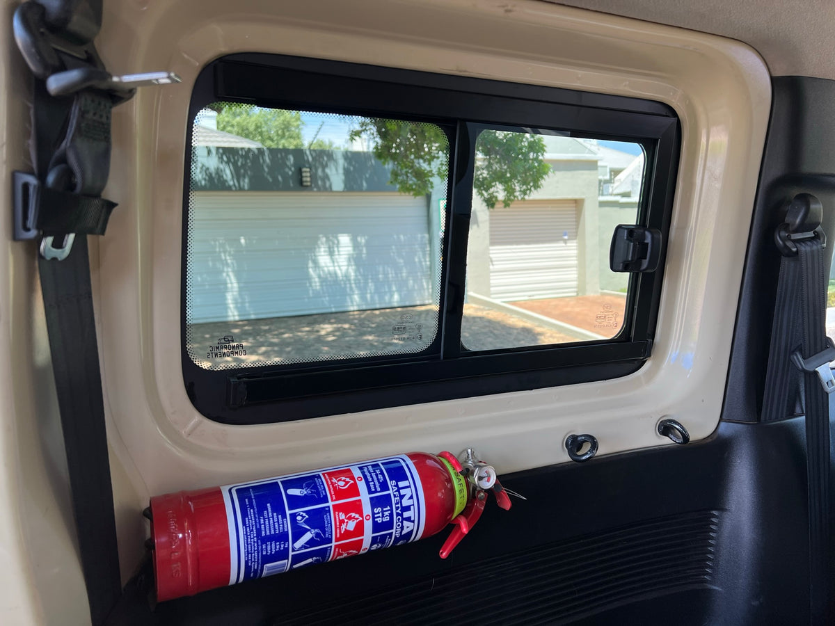 JIMNY WILD Rear Sliding Windows - Tinted (Jimny Models 2018-Current GL