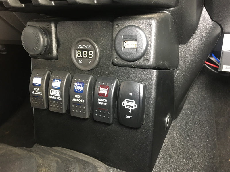SERIOUSLY SUZI Auxilary Switch Panel - Manual Drive Fitment Only (Jimny Models 2018+Current XL, GLX & Lite)