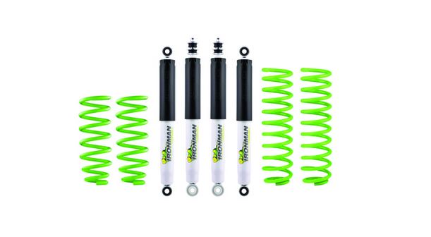 IRONMAN 4x4 - 50mm Performance Suspension Lift Kit - Constant Front Load up to 50kg's (Jimny Models 2018-Current GLX & Lite 3-Door)