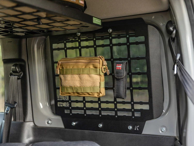 KAON Rear Side Window Molle Panels - Pair (Jimny Models 2018-Current GLX & Lite 3-Door)