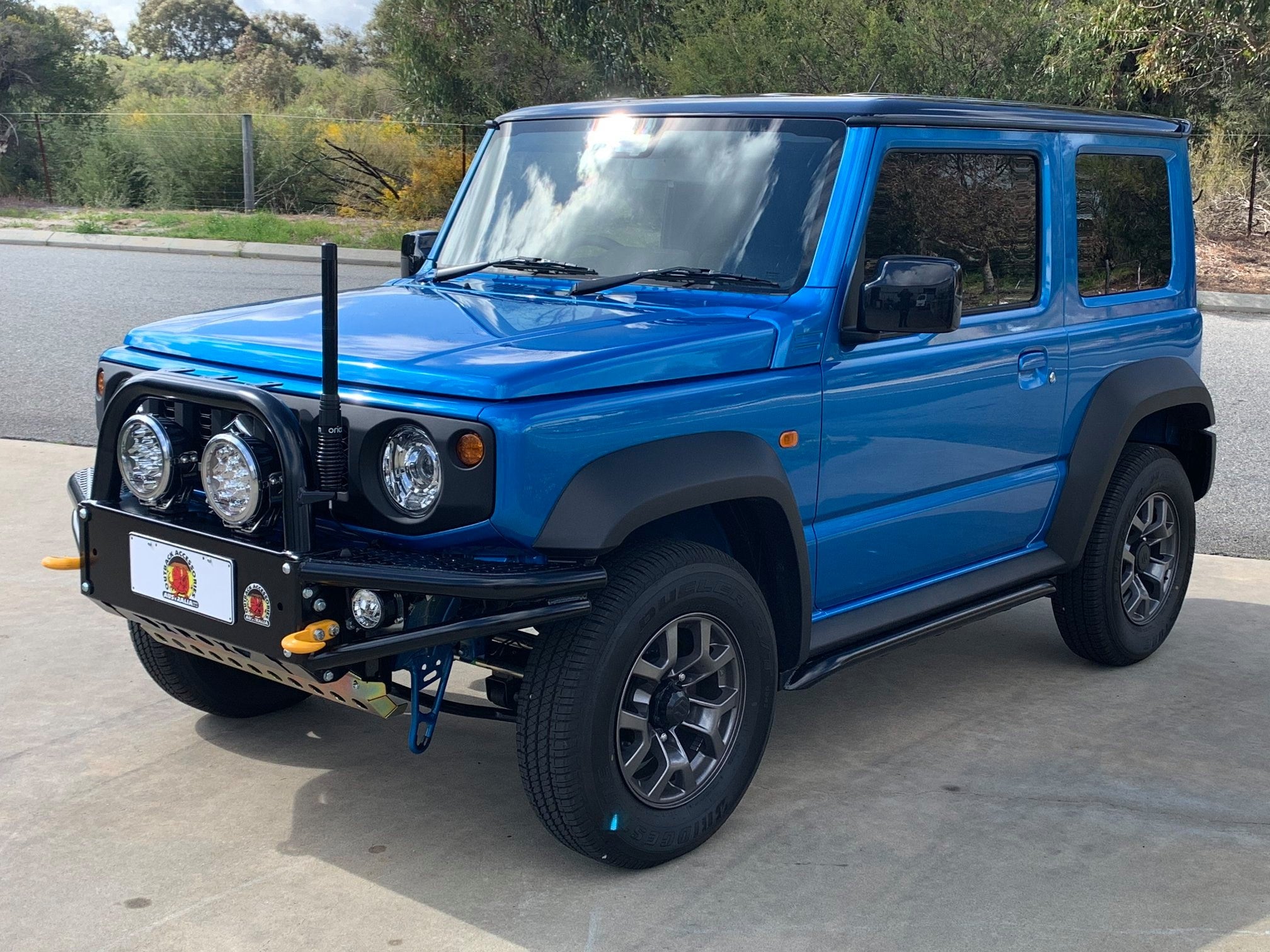 OUTBACK ACCESSORIES AUSTRALIA Rock Sliders (Jimny Models 2018-Current GLX & Lite 3-Door)