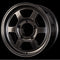 ROTA GRID Type X 15x7" Hyper Black Alloy Wheel *ET0, 5x139.7 (Jimny Models 2018-Current XL, GLX & Lite)