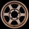 ROTA GRID Type X 15x7" Speed Bronze Alloy Wheel *ET0, 5x139.7 (Jimny Models 2018-Current XL, GLX & Lite)