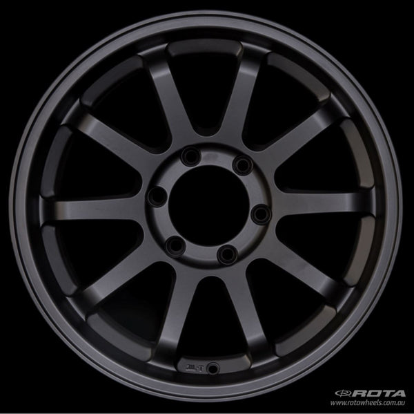 ROTA J-Vee 16x5.5" Matte Black Alloy Wheel *ET-20, 5x139.7 (Jimny Models 2018-Current XL, GLX & Lite)