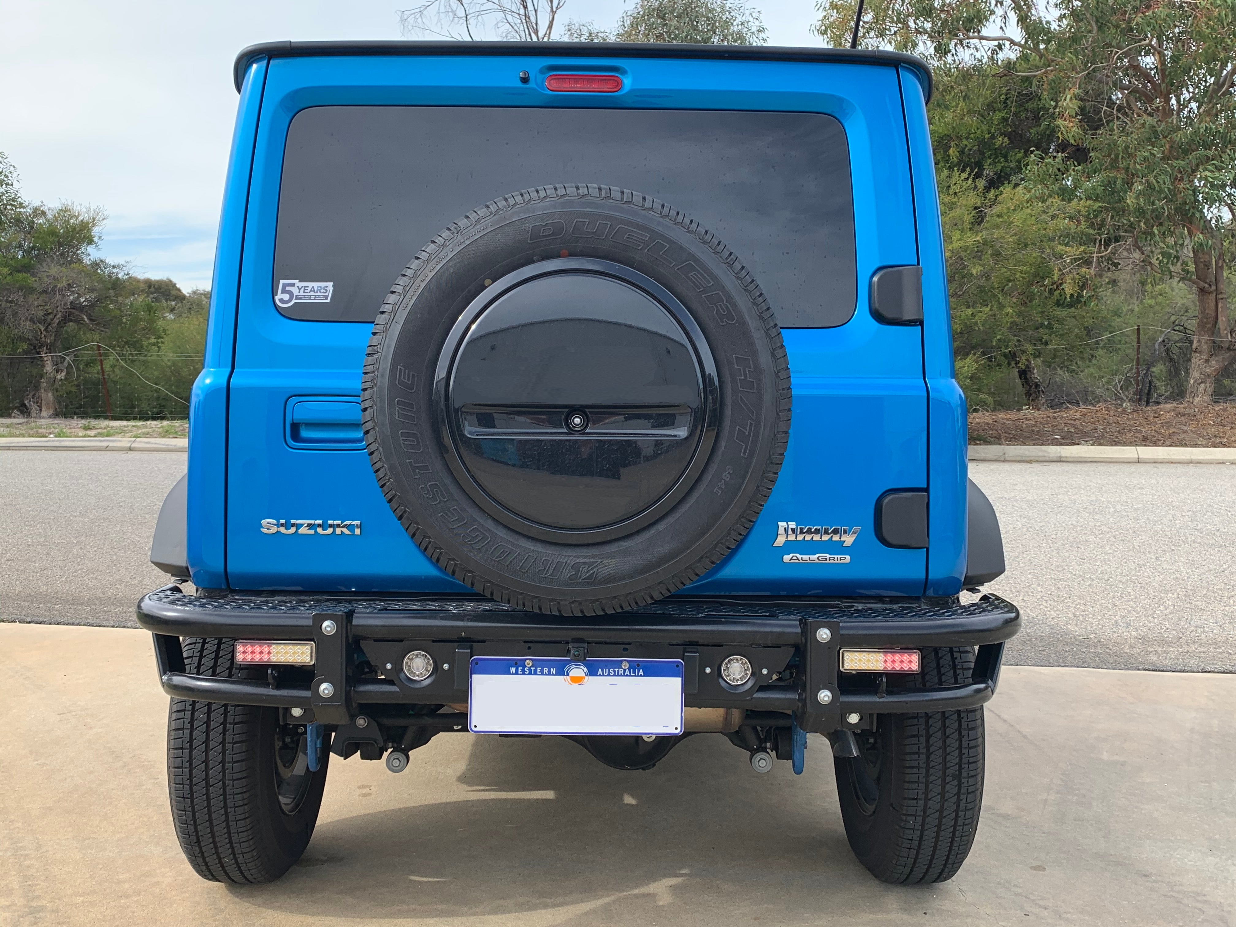 OUTBACK ACCESSORIES AUSTRALIA Rear Tube Bar (Jimny Models 2018-Current GLX & Lite 3-Door)