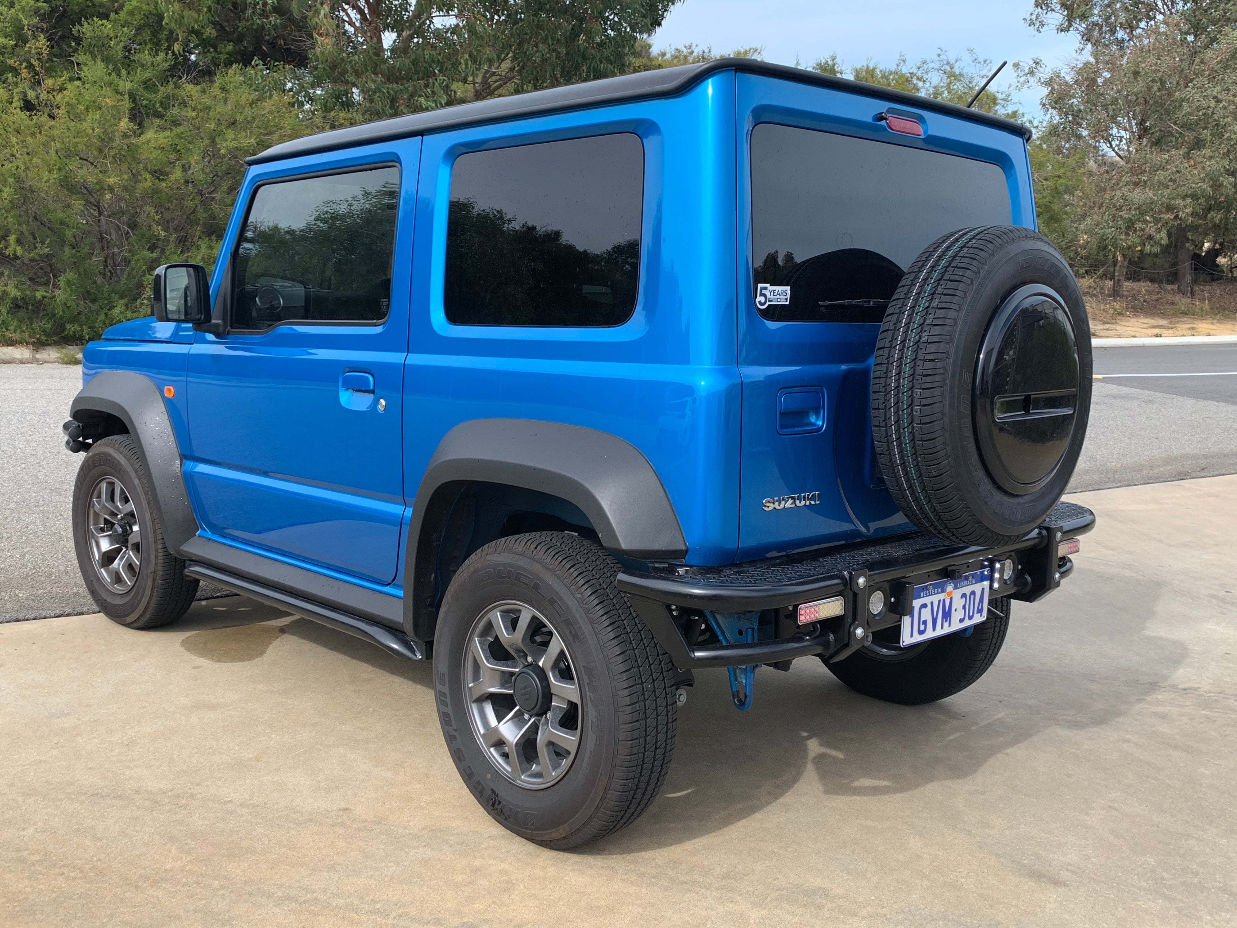 OUTBACK ACCESSORIES AUSTRALIA Rear Tube Bar (Jimny Models 2018-Current GLX & Lite 3-Door)