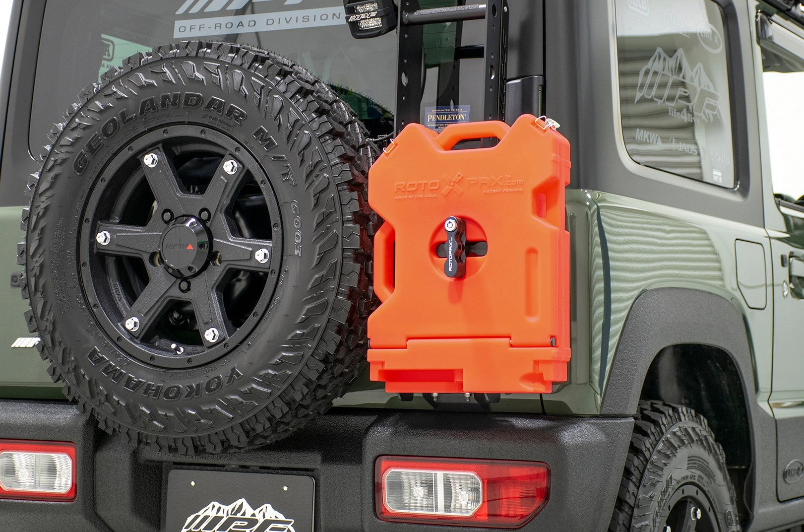 IPF EXP Rear Ladder (Jimny Models 2018-Current XL 5-Door, GLX & Lite 3-Door)