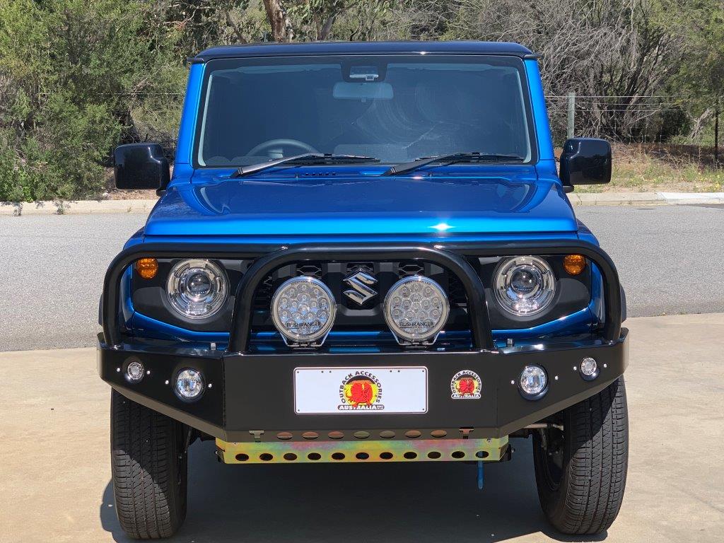 OUTBACK ACCESSORIES AUSTRALIA Commercial Bull Bar (Jimny Models 2018-Current XL 5-Door, GLX & Lite 3-Door)