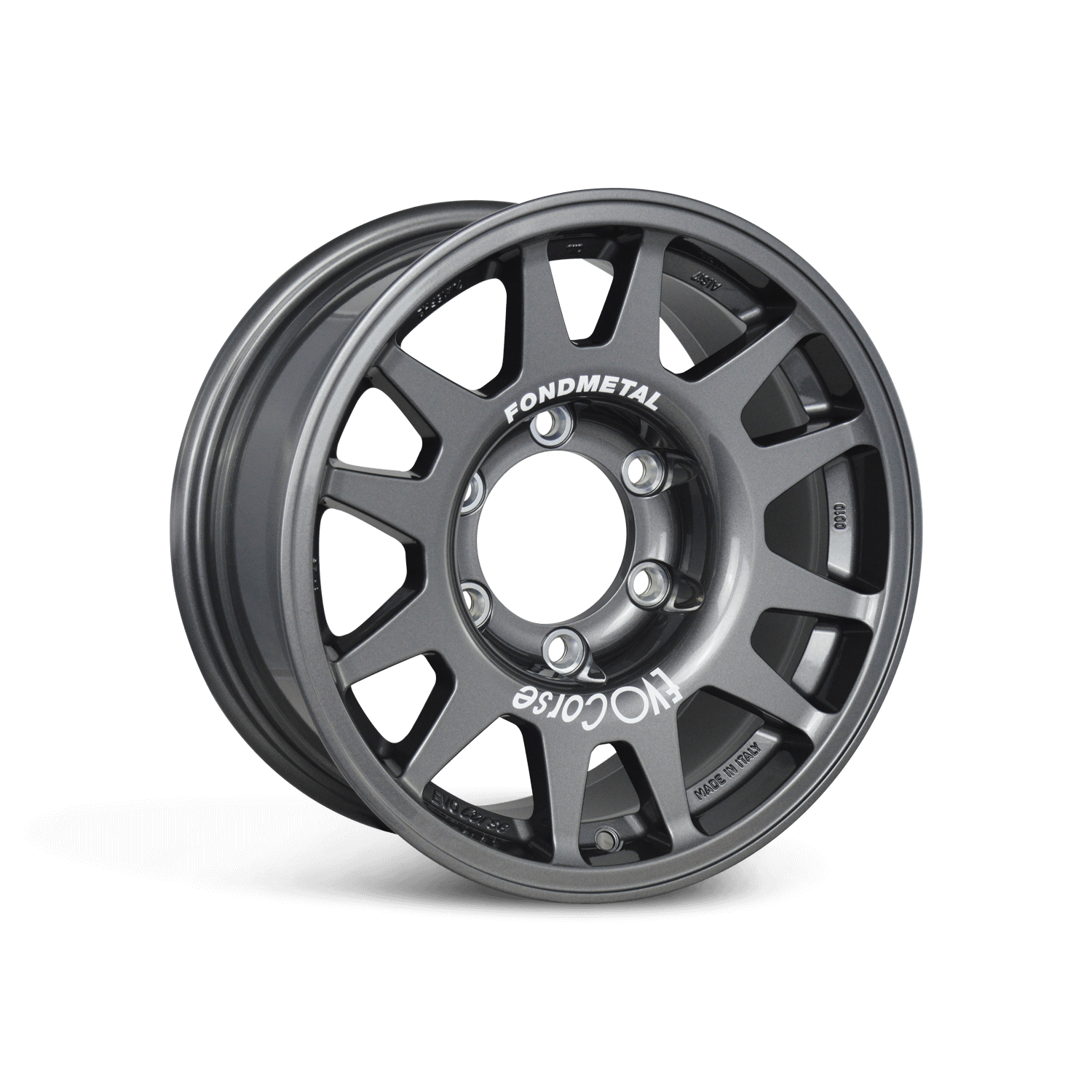 EVO CORSE DakarZero 15x7" Anthracite Alloy Wheel *ET0, 5x139.7, CB 108.3 (Jimny Models 2018-Current XL 5 Door, GLX & Lite 3 Door)