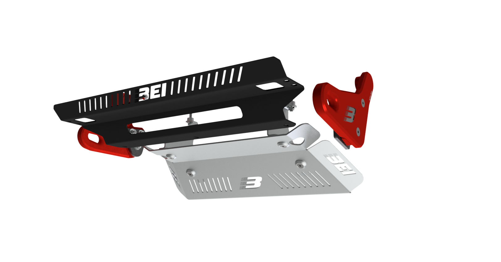 BEI House Rated Recovery Points & Protection Plate - ARB Summit Bull Bar (Jimny Models 2018-Current XL 5-Door, GLX & Lite 3-Door)