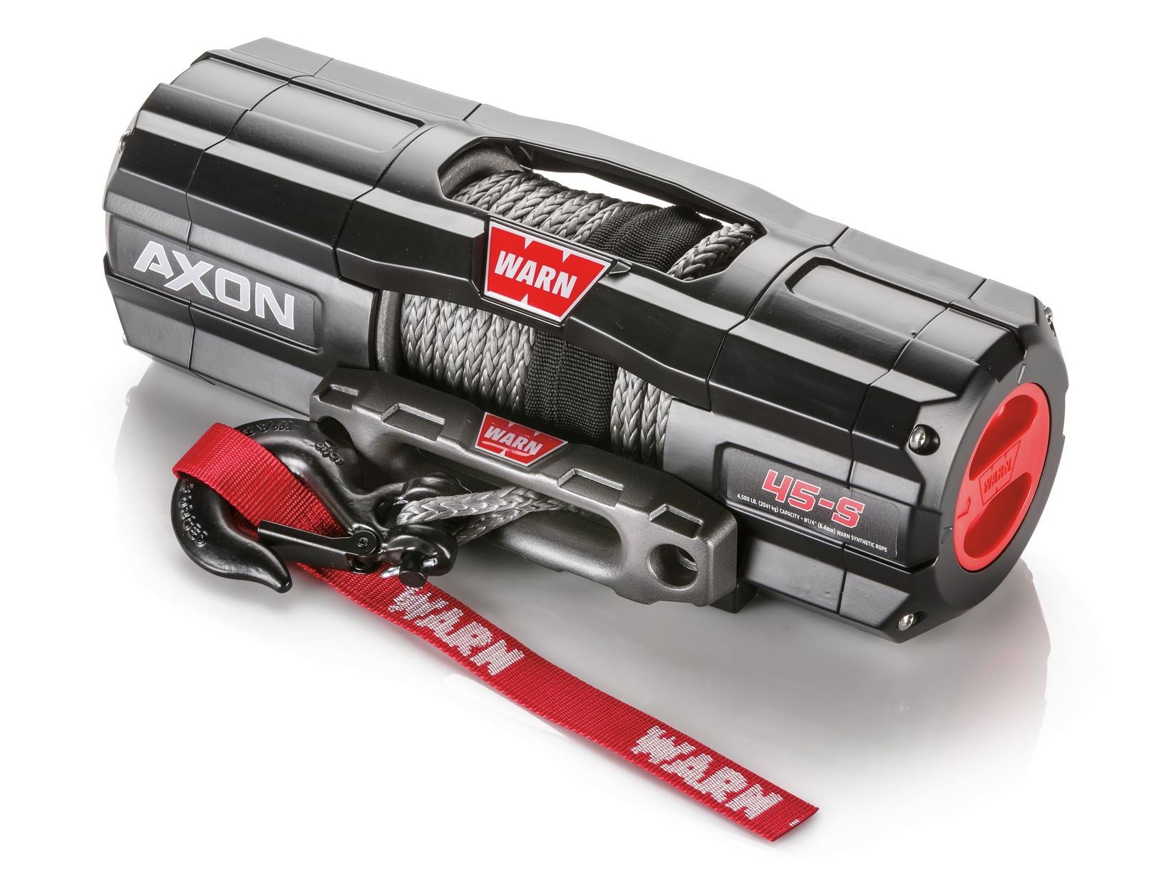 WARN AXON 45-S 4,500lbs Winch - 15m Synthetic Rope *Only 13kgs in Weight!