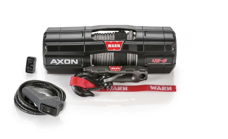 WARN AXON 45-S 4,500lbs Winch - 15m Synthetic Rope *Only 13kgs in Weight!