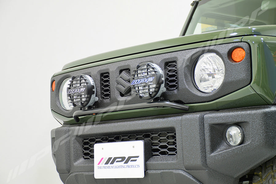 IPF Spotlight Mounting Bar (Lamp Stay) - Factory Bumper Fitment (Jimny Models 2018-Current XL 5-Door, GLX & Lite 3-Door)