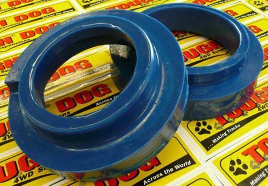 TOUGH DOG 4WD SUSPENSION Urethane Front Coil Spring Spacer Pair - 20mm lift (Jimny Models 2018-Current XL 5-Door, GLX & Lite 3-Door)