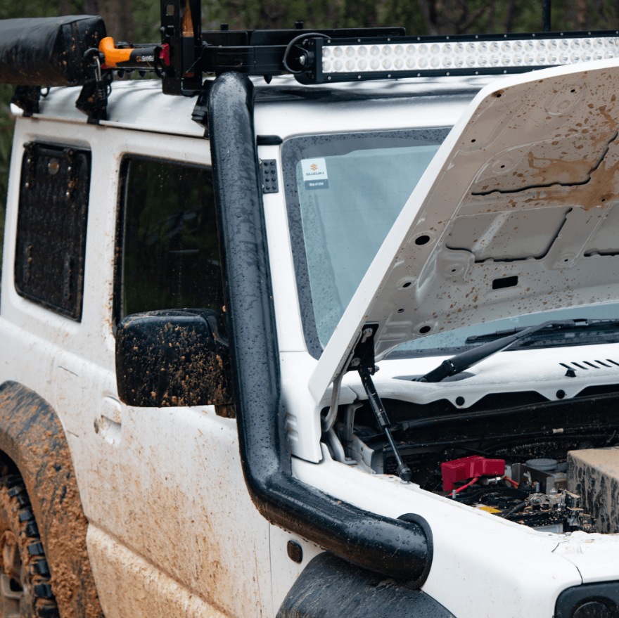 TORQIT 3.5" Stainless Steel Snorkel (Jimny Models 2018-Current XL 5-Door, GLX & Lite 3-Door)